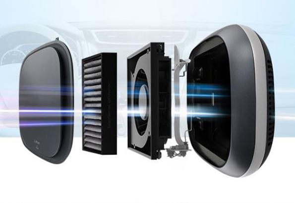 车载pm2.5传感器粉尘浓度检测提升车载空气净化器功能