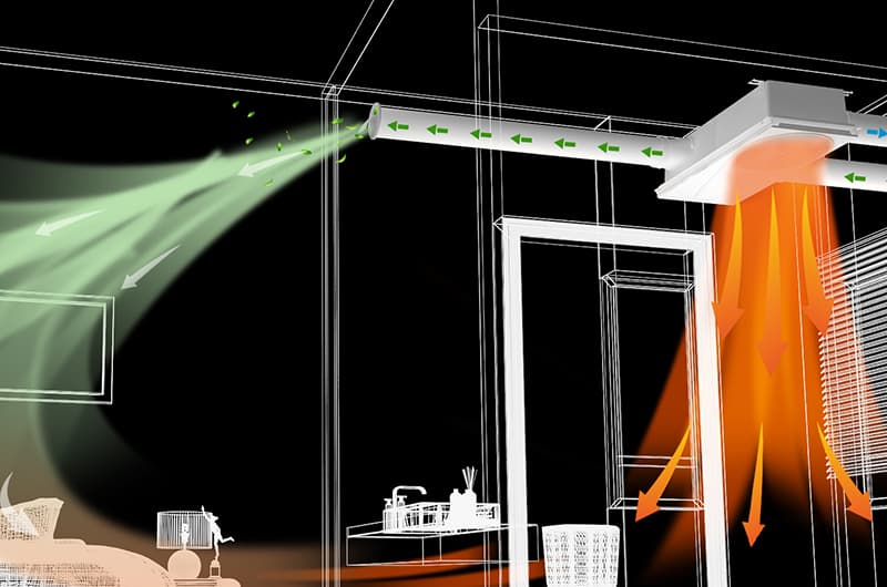 冬季安装新风系统，改善室内空气质量