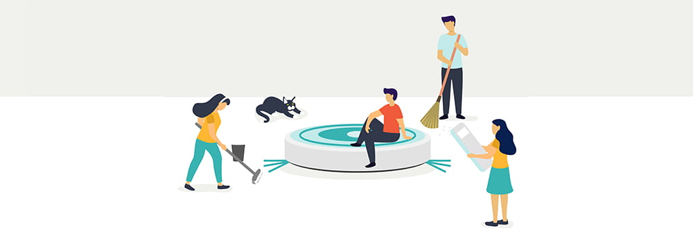 扫地机器人里面有没有粉尘传感器?