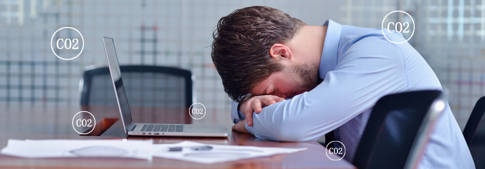 室内二氧化碳含量过高,影响健康,如何降低?